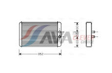 Výměník tepla, vnitřní vytápění AVA Clever Choice FTA6265
