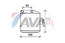 Výměník tepla, vnitřní vytápění AVA Clever Choice FTA6313