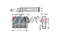 Výměník tepla, vnitřní vytápění AVA Clever Choice FTA6350