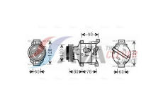 Kompresor, klimatizace AVA Clever Choice FTAK103