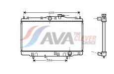 Chladič, chlazení motoru AVA Clever Choice HD2070