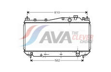 Chladič, chlazení motoru AVA Clever Choice HD2113