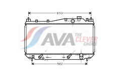 Chladič, chlazení motoru AVA Clever Choice HD2114