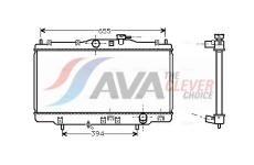 Chladič, chlazení motoru AVA Clever Choice HD2118