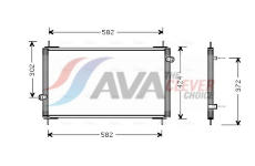 Kondenzátor, klimatizace AVA Clever Choice HD5112