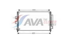Kondenzátor, klimatizace AVA Clever Choice HD5227D
