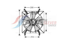 Větrák, chlazení motoru AVA Clever Choice HD7519