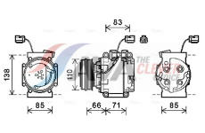 Kompresor, klimatizace AVA Clever Choice HDAK260