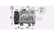 Kompresor, klimatizace AVA Clever Choice HDAK322