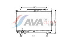 Chladič, chlazení motoru AVA Clever Choice HY2111