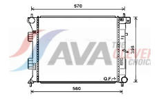 Chladič, chlazení motoru AVA Clever Choice HY2338