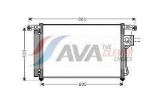 Kondenzátor, klimatizace AVA Clever Choice HY5175D