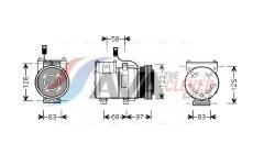 Kompresor, klimatizace AVA Clever Choice HYAK198