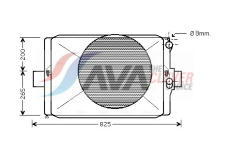 Chladič, chlazení motoru AVA Clever Choice IV2024