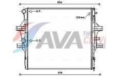 Chladič, chlazení motoru AVA QUALITY COOLING IV2125