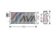 Výměník tepla, vnitřní vytápění AVA Clever Choice IV6080