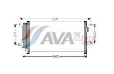 Kondenzátor, klimatizace AVA Clever Choice IVA5089D