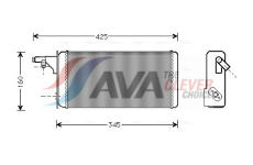 Výměník tepla, vnitřní vytápění AVA Clever Choice IVA6019