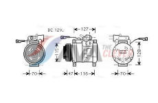 Kompresor, klimatizace AVA Clever Choice IVAK076