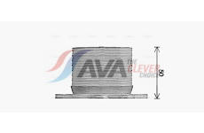 Olejový chladič, motorový olej AVA Clever Choice JE3079