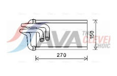 Výměník tepla, vnitřní vytápění AVA Clever Choice JE6070