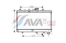 Chladič, chlazení motoru AVA Clever Choice KA2054