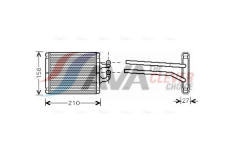 Výměník tepla, vnitřní vytápění AVA Clever Choice KA6067