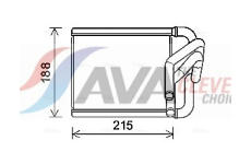 Výměník tepla, vnitřní vytápění AVA Clever Choice KA6273