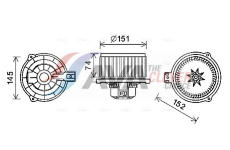 vnitřní ventilátor AVA Clever Choice KA8260