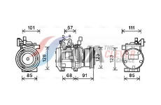 Kompresor, klimatizace AVA Clever Choice KAK145