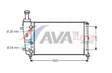 Chladič, chlazení motoru AVA Clever Choice LC2066