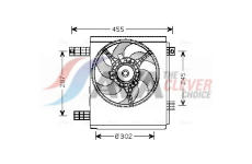 Větrák, chlazení motoru AVA Clever Choice MC7501