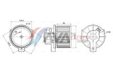 vnitřní ventilátor AVA Clever Choice MC8020