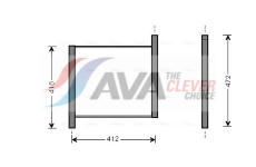Chladič, chlazení motoru AVA Clever Choice MCA2002