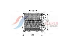 Chladič turba AVA Clever Choice MCA4003