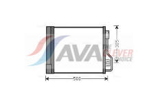 Kondenzátor, klimatizace AVA Clever Choice MCA5013D