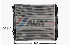 Chladič, chlazení motoru AVA Clever Choice ME2335N