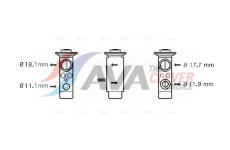 Expanzní ventil, klimatizace AVA Clever Choice MS1124