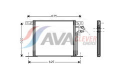 Kondenzátor, klimatizace AVA Clever Choice MS5220