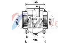 vnitřní ventilátor AVA Clever Choice MS8669