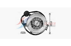 vnitřní ventilátor AVA Clever Choice MS8771