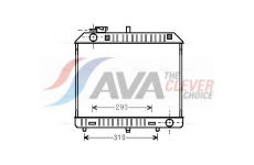 Chladič, chlazení motoru AVA Clever Choice MSA2127