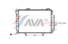 Chladič, chlazení motoru AVA Clever Choice MSA2230