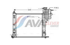 Chladič, chlazení motoru AVA Clever Choice MSA2265