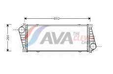 Chladič turba AVA QUALITY COOLING MSA4217