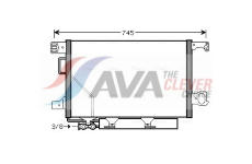 Kondenzátor, klimatizace AVA Clever Choice MSA5435D