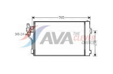 Kondenzátor, klimatizace AVA Clever Choice MSA5484D