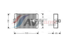 Výměník tepla, vnitřní vytápění AVA Clever Choice MSA6250