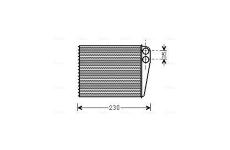 Výměník tepla, vnitřní vytápění AVA Clever Choice MSA6465