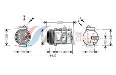 Kompresor, klimatizace AVA Clever Choice MSAK277